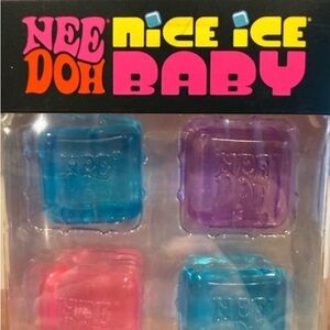 New! NeeDoh Nice Ice Baby 4 Pack